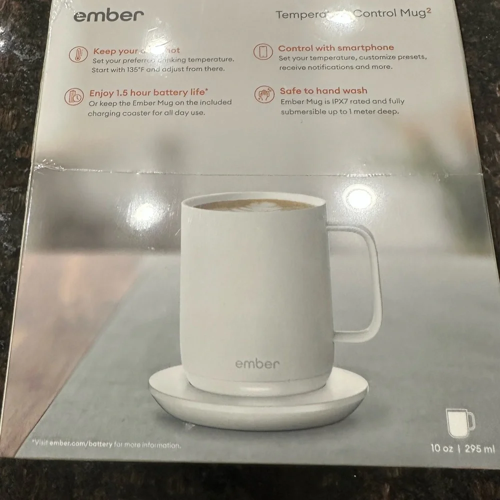 Ember White Temperature Control Mug Brand New in Box - Picture 3 of 5
